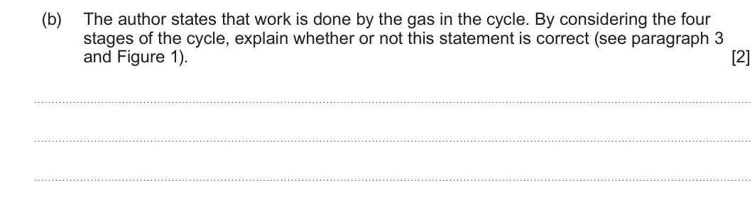 Summer 2022 Unit 3, question 6(b): Read through the following article carefully. How do you produce really low temperatures and can you then do some cool stuff with it? Paragraph Pressure / 105 P