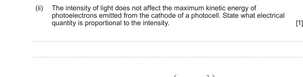 Summer 2024 Unit 3, question 8(a)(ii): Paragraph 8 Read through the following article carefully. Some Interesting Aspects of Quantum Physics The whole idea of quantum physics usually starts with the