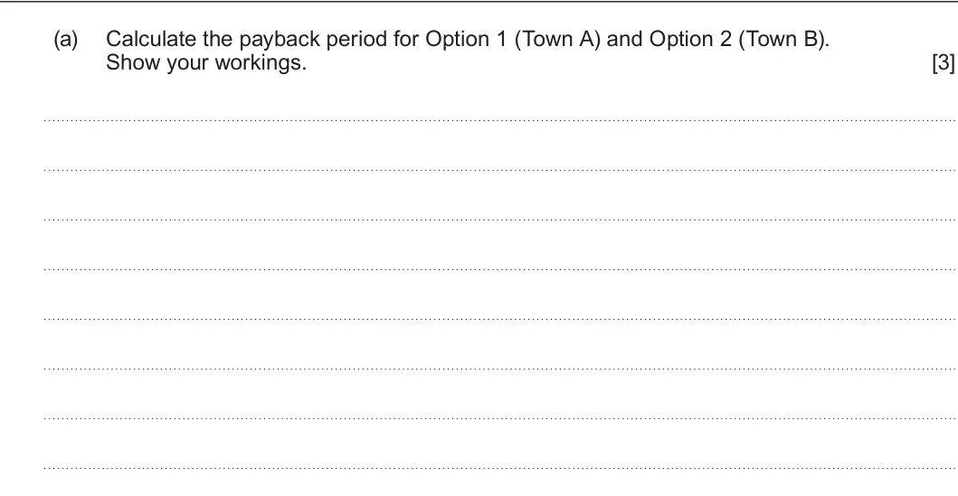 Summer 2025 Unit 3, question 5(a): Sports facilities in Wales An investigation into the current provision of indoor sports facilities in one local authority in Wales identified improvements were