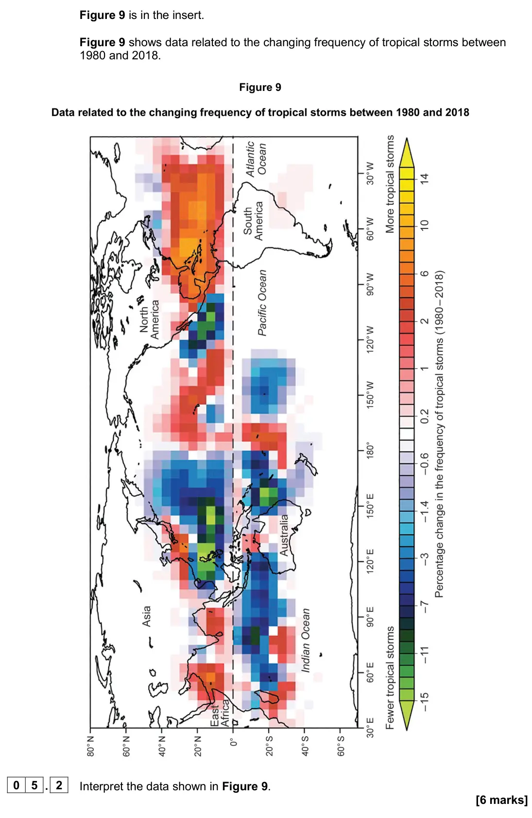 June 2024 Paper 1, question 05.2: Interpret the data shown in Figure 9. [6 marks]