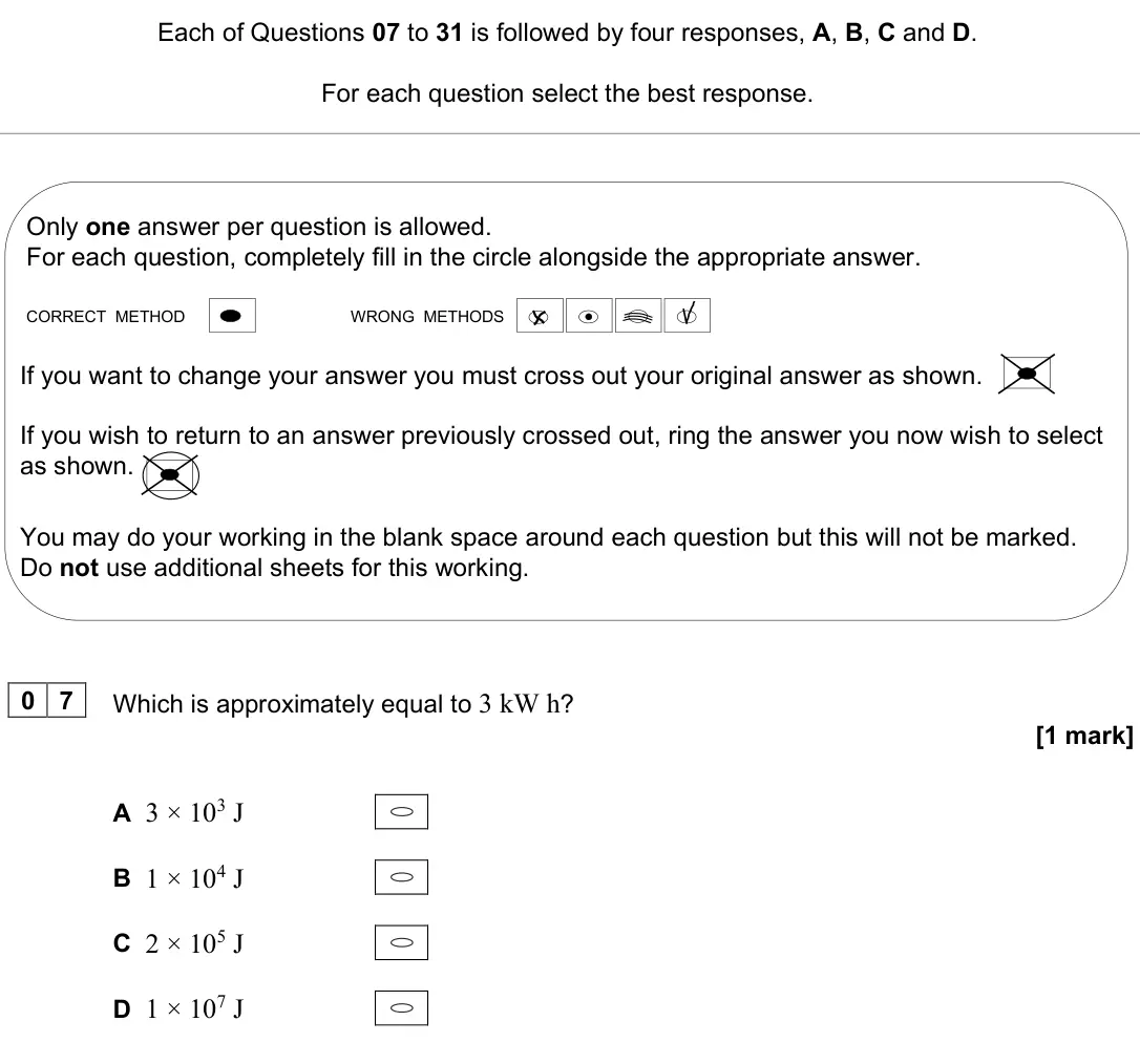 November 2021 Paper 1, question 07: J