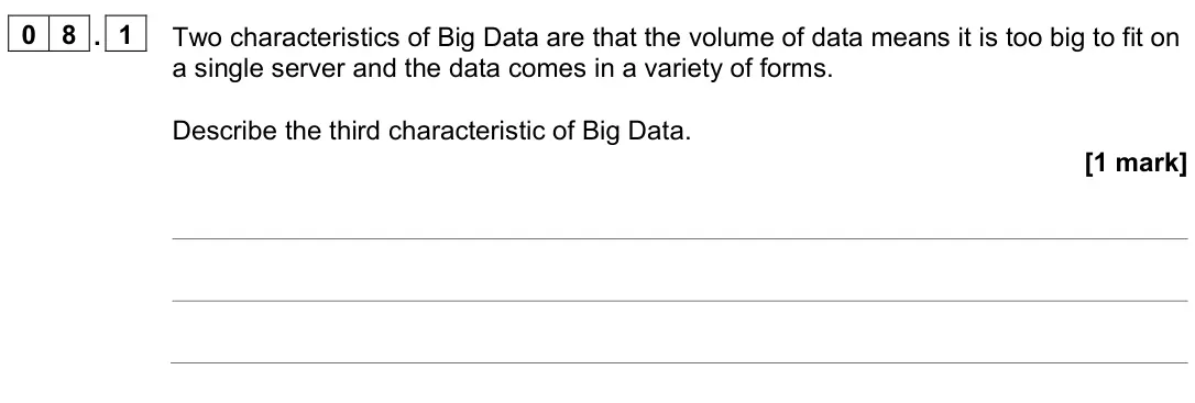 June 2023 Paper 2, question 08.1: LDR Rd, <memory ref> Load the value stored in the memory location specified by <memory ref> into register d STR Rd, <memory ref> Store the value that is in regi