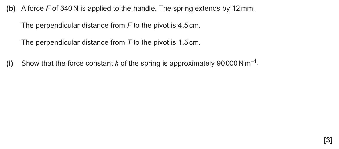 June 2025 AS Paper 1, question 24(b)(i): [3]