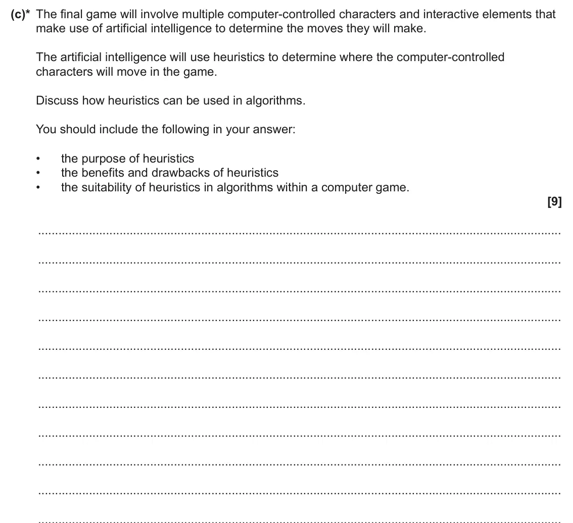 June 2024 Paper 2, question 3(c): A computer game has a building containing 7 rooms. There are secret passages between each room. Fig. 3 shows the rooms and the passages between the rooms repres