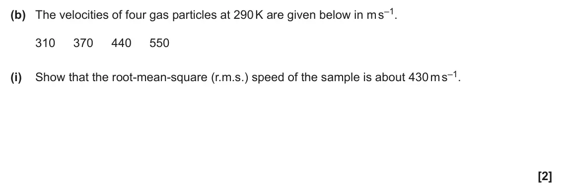 June 2024 Paper 1, question 20(b)(i): [2]