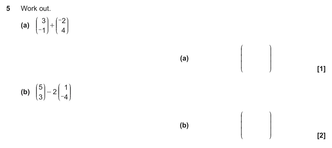 November 2023 Paper 5, question 5: Work out. J N J N 3 2 – (a) KK OO KK OO + 1 4 – L P L P J N K O (a) K O K O L P J N J N 5 1 (b) KK OO 2 KK OO - 3 – 4 L P L P J N K O (b) K O K O L P